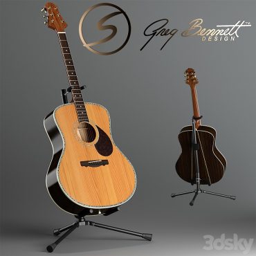 مدل سه بعدی گیتار 142
