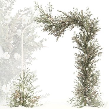 مدل سه بعدی گل دیواری 187
