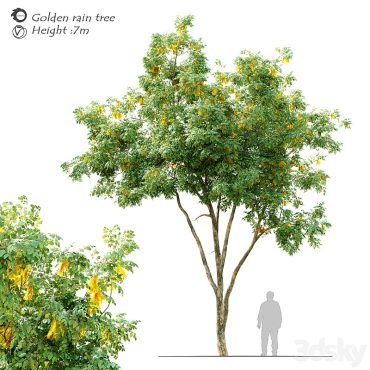 مدل سه بعدی درخت 243