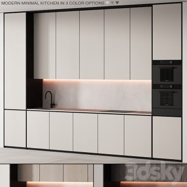 مدل سه بعدی کابینت مدرن 470