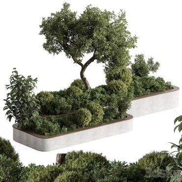 مدل سه بعدی گل فضای باز 260