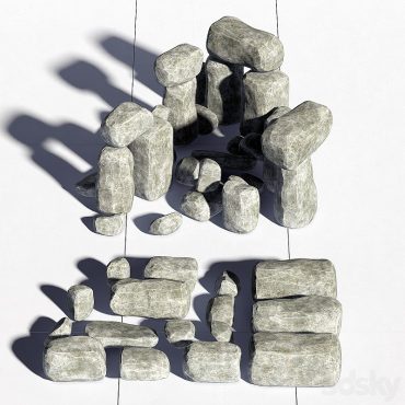مدل سه بعدی فضای باز و محوطه 222