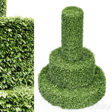مدل سه بعدی گل فضای باز 265