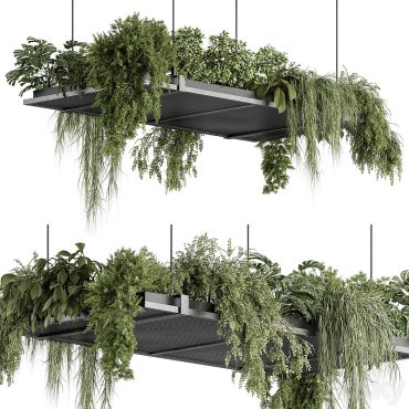 مدل سه بعدی گل آویز 204