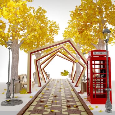 مدل سه بعدی تجهیزات شهری 379