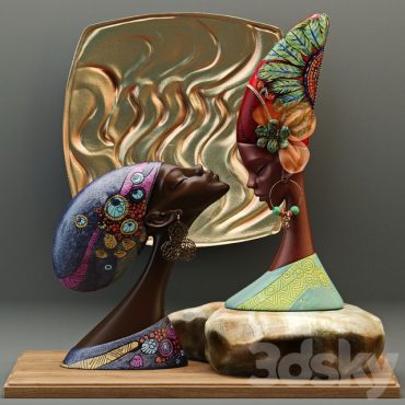 مدل سه بعدی مجسمه دکوری 280