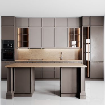 مدل سه بعدی کابینت مدرن 510