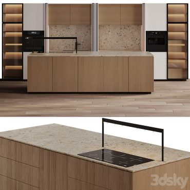 مدل سه بعدی کابینت مدرن 509