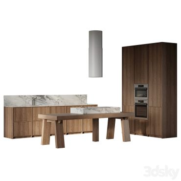 مدل سه بعدی کابینت مدرن 517