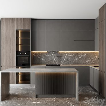 مدل سه بعدی کابینت نئوکلاسیک 533