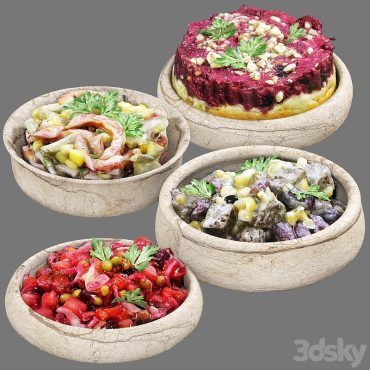 مدل سه بعدی غذا 303