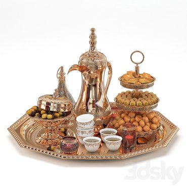 مدل سه بعدی صبحانه 299