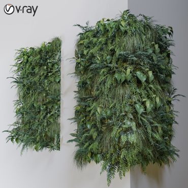 مدل سه بعدی گل دیواری 101