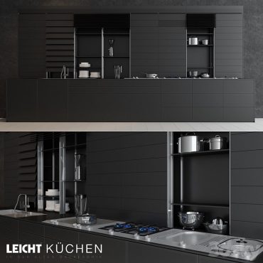مدل سه بعدی کابینت مدرن 568