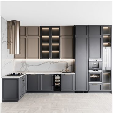 مدل سه بعدی کابینت مدرن 563