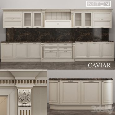 مدل سه بعدی کابینت کلاسیک 555