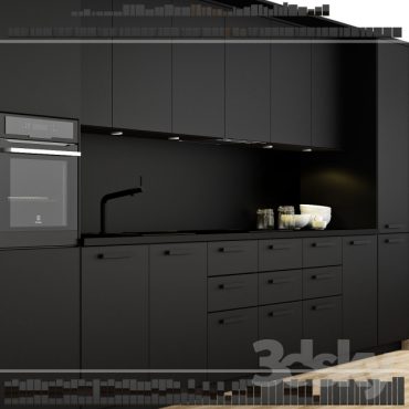 مدل سه بعدی کابینت مدرن 155