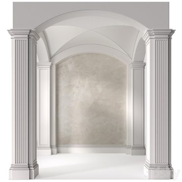 مدل سه بعدی ستون کلاسیک 169