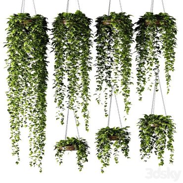 مدل سه بعدی گل آویز 229