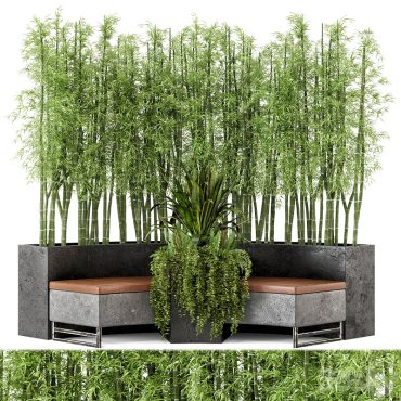 مدل سه بعدی فضای باز و محوطه 272