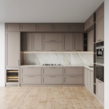 مدل سه بعدی کابینت مدرن 605