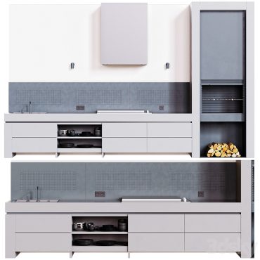 مدل سه بعدی کابینت مدرن 606