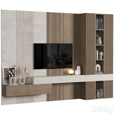 مدل سه بعدی میز تلویزیون مدرن 229