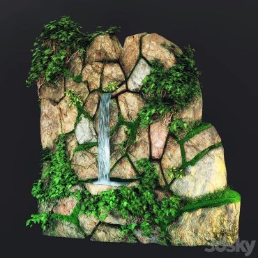 مدل سه بعدی فضای باز و محوطه 271