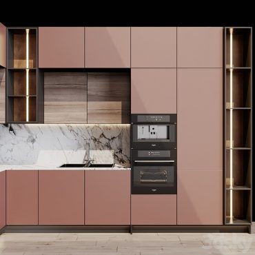 مدل سه بعدی کابینت مدرن 625