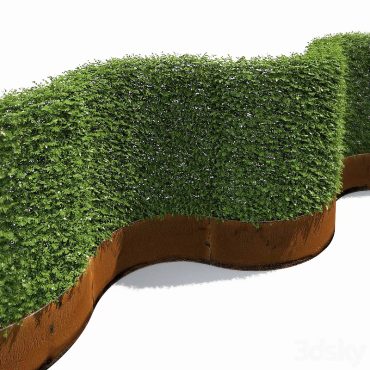 مدل سه بعدی گل دیواری 229