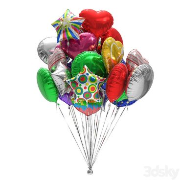 مدل سه بعدی بادکنک 127