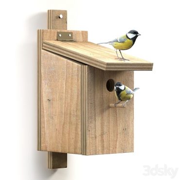 مدل سه بعدی لانه پرندگان 230