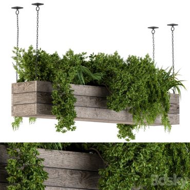 مدل سه بعدی گل آویز 235