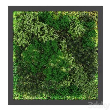 مدل سه بعدی گل دیواری 234
