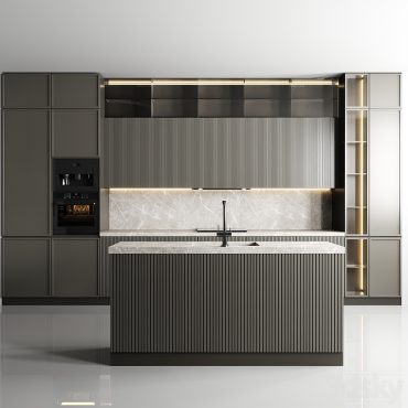 مدل سه بعدی کابینت مدرن 626