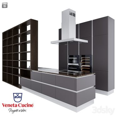 مدل سه بعدی کابینت مدرن 639