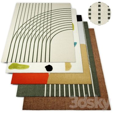 مدل سه بعدی فرش 395