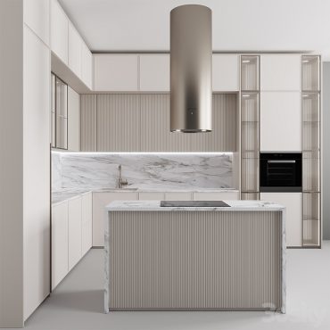 مدل سه بعدی کابینت مدرن 631