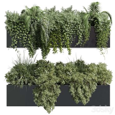 مدل سه بعدی گل آویز 239