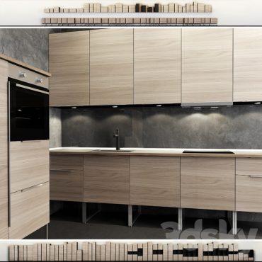مدل سه بعدی کابینت مدرن 635
