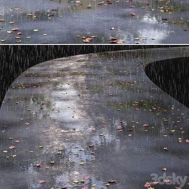 مدل سه بعدی جاده 416