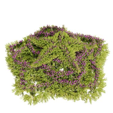مدل سه بعدی گل فضای باز 390