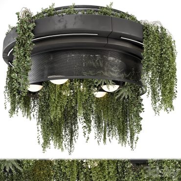 مدل سه بعدی گل آویز 245
