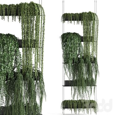 مدل سه بعدی گل آویز 247