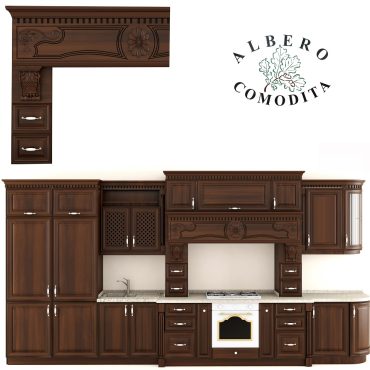 مدل سه بعدی کابینت کلاسیک 110 مدل سه بعدی کابینت کلاسیک 110