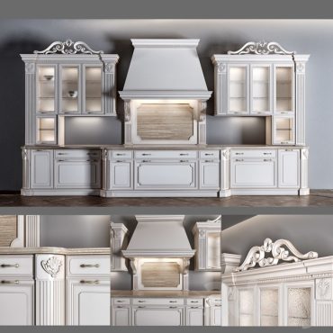 مدل سه بعدی کابینت کلاسیک 147 مدل سه بعدی کابینت کلاسیک 147