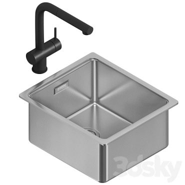 مدل سه بعدی سینک 108 مدل سه بعدی سینک 108