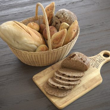 مدل سه بعدی نان 1 مدل سه بعدی نان 1