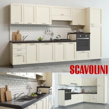 مدل سه بعدی کابینت کلاسیک 118