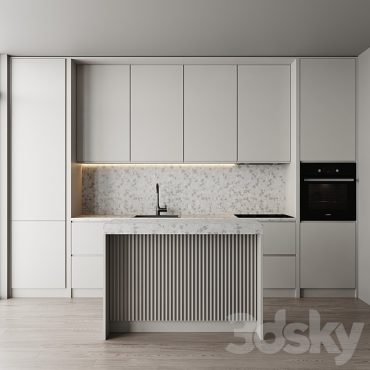 مدل سه بعدی کابینت مدرن 579 مدل سه بعدی کابینت مدرن 579